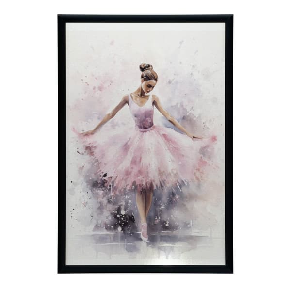Förtrollande ballerinadans Förtrollande ballerinadans, 30x40 cm, oinramad, premiumduk på bårram