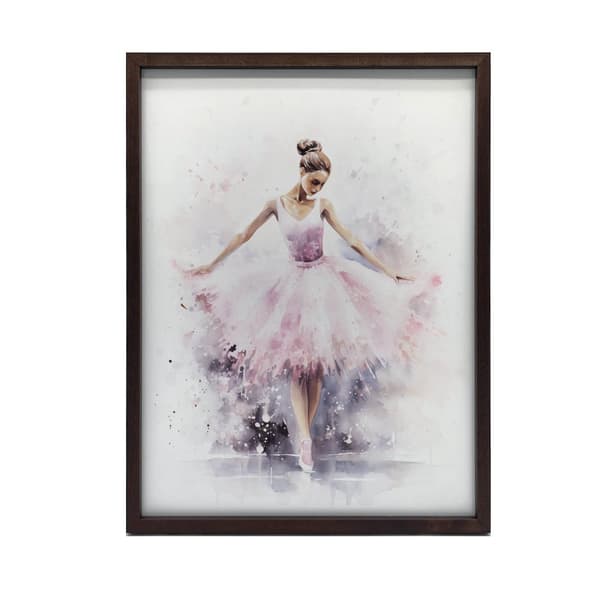 Förtrollande ballerinadans Förtrollande ballerinadans, 30x40 cm, oinramad, premiumduk på bårram