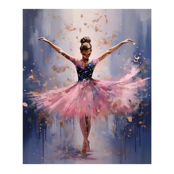 Grace in Motion Grace in Motion, 60x90 cm, uindrammet, 230 gsm mat papir