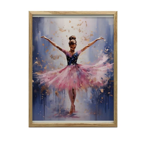 Grace in Motion Grace in Motion, 60x90 cm, uindrammet, 230 gsm mat papir