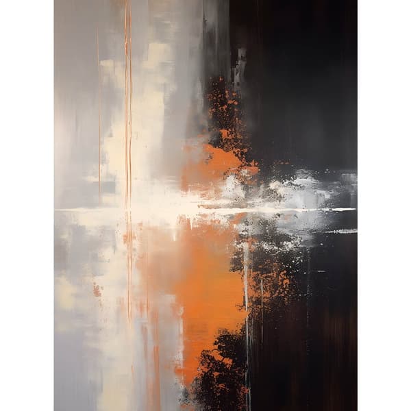 Tangled farver Tangled farver, 30x40 cm, guld aluminiumsramme, 230 gsm mat papir