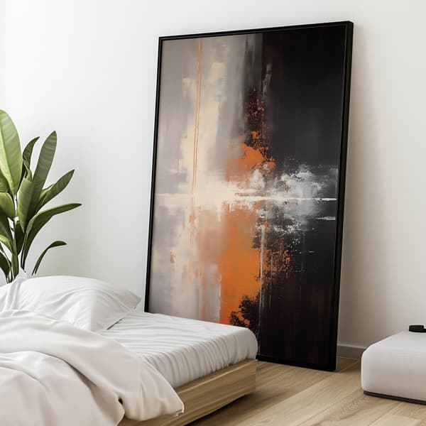 Tangled farver Tangled farver, 30x40 cm, guld aluminiumsramme, 230 gsm mat papir