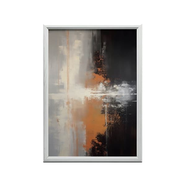 Tangled farver Tangled farver, 30x40 cm, guld aluminiumsramme, 230 gsm mat papir
