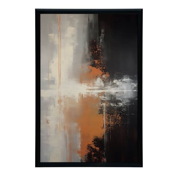 Tangled farver Tangled farver, 30x40 cm, guld aluminiumsramme, 230 gsm mat papir