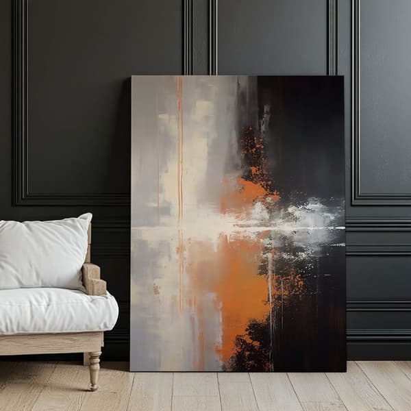 Tangled farver Tangled farver, 30x40 cm, guld aluminiumsramme, 230 gsm mat papir