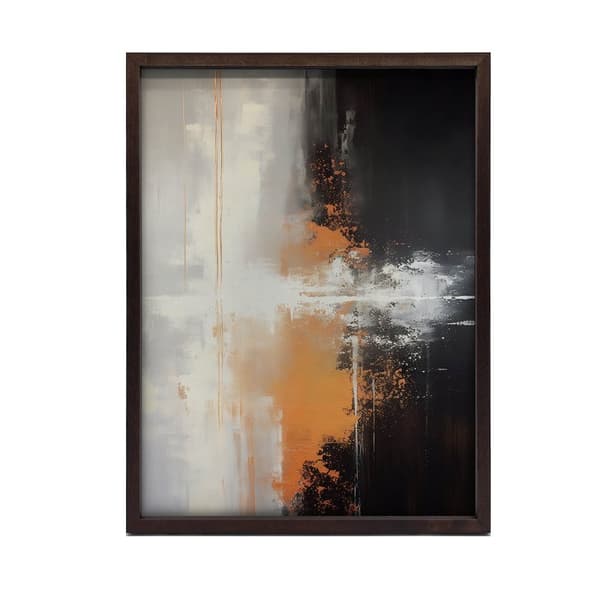 Tangled farver Tangled farver, 30x40 cm, guld aluminiumsramme, 230 gsm mat papir