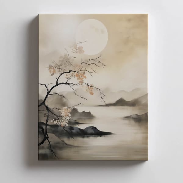 Misty Lake Misty Lake, 50x70 cm, uindrammet, 230 gsm mat papir
