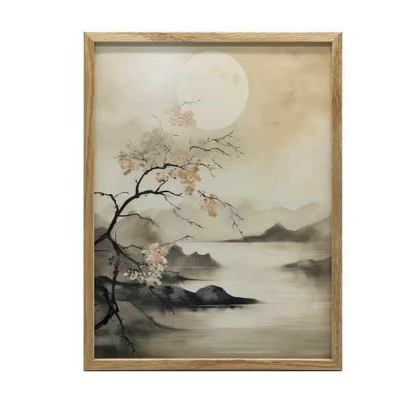 Misty Lake Misty Lake, 50x70 cm, uindrammet, 230 gsm mat papir