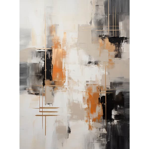 Industriel abstraktion Industriel abstraktion, 40x50 cm, sort aluminiumsramme, 230 gsm mat papir