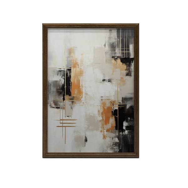 Industriel abstraktion Industriel abstraktion, 40x50 cm, sort aluminiumsramme, 230 gsm mat papir