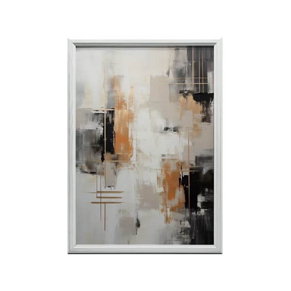 Industriel abstraktion Industriel abstraktion, 40x50 cm, sort aluminiumsramme, 230 gsm mat papir