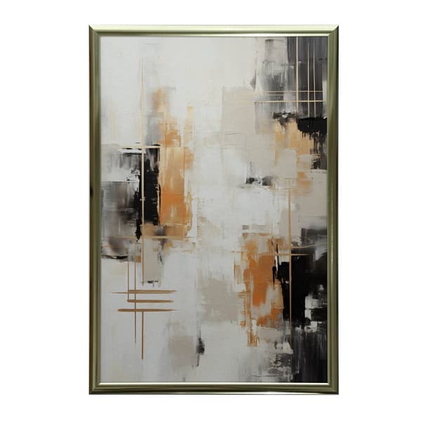 Industriel abstraktion Industriel abstraktion, 40x50 cm, sort aluminiumsramme, 230 gsm mat papir