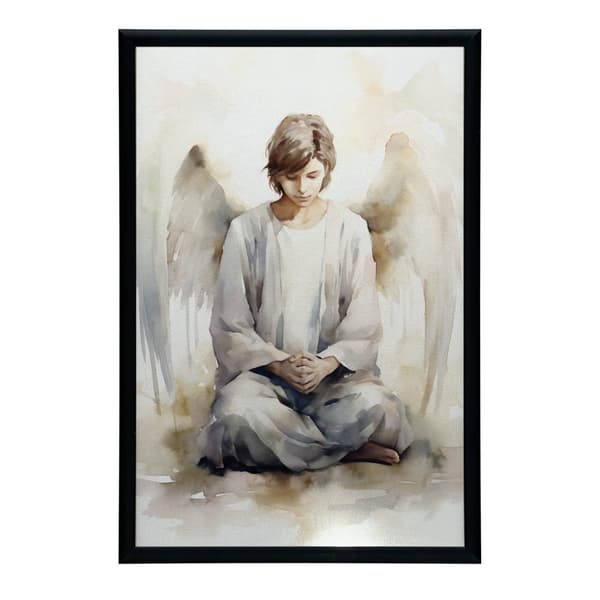 Angel's Prayer: Boy in Pastel Angel's Prayer: Boy in Pastel, 60x90 cm, uindrammet, 230 gsm mat papir