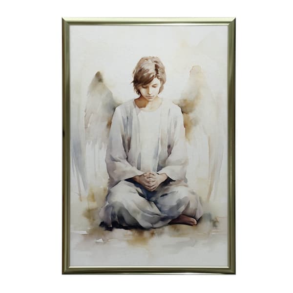 Angel's Prayer: Boy in Pastel Angel's Prayer: Boy in Pastel, 60x90 cm, uindrammet, 230 gsm mat papir