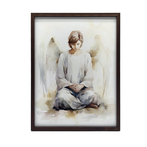Angel's Prayer: Boy in Pastels Angel's Prayer: Boy in Pastels, 50x70 cm, uindrammet, premium lærred på båre