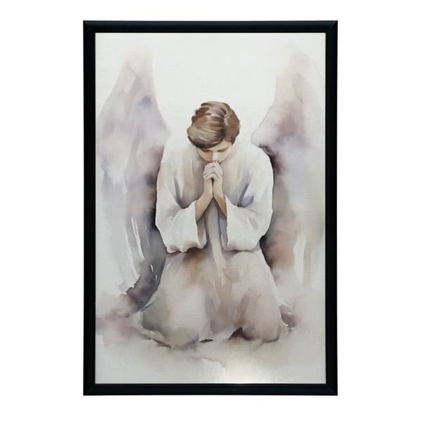 Angel Prayer Angel Prayer, 30x40 cm, lys egetræsramme, 230 gsm mat papir