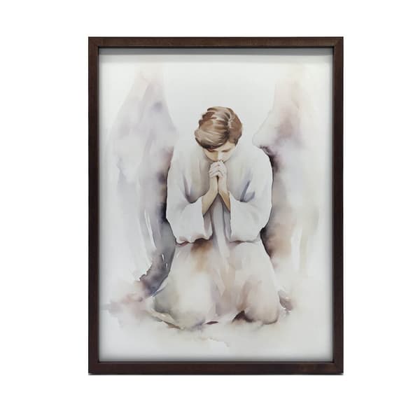 Angel Prayer Angel Prayer, 30x40 cm, lys egetræsramme, 230 gsm mat papir