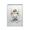 Miniatyrbillede 8 af 11: Angelic Prayer of a Boy Angelic Prayer of a Boy, 40x50 cm, guld aluminiumsramme, 230 gsm mat papir