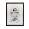 Miniatyrbillede 2 af 11: Angelic Prayer of a Boy Angelic Prayer of a Boy, 40x50 cm, guld aluminiumsramme, 230 gsm mat papir
