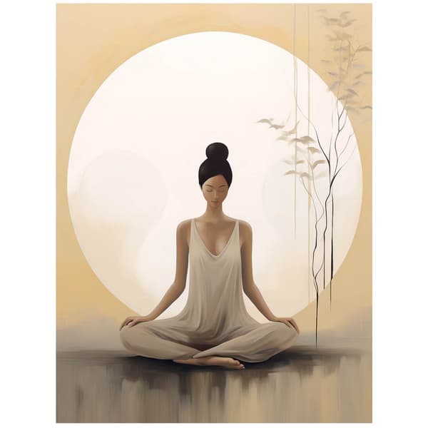 Inner Harmony Inner Harmony, 30x40 cm, lys egetræsramme, 230 gsm mat papir