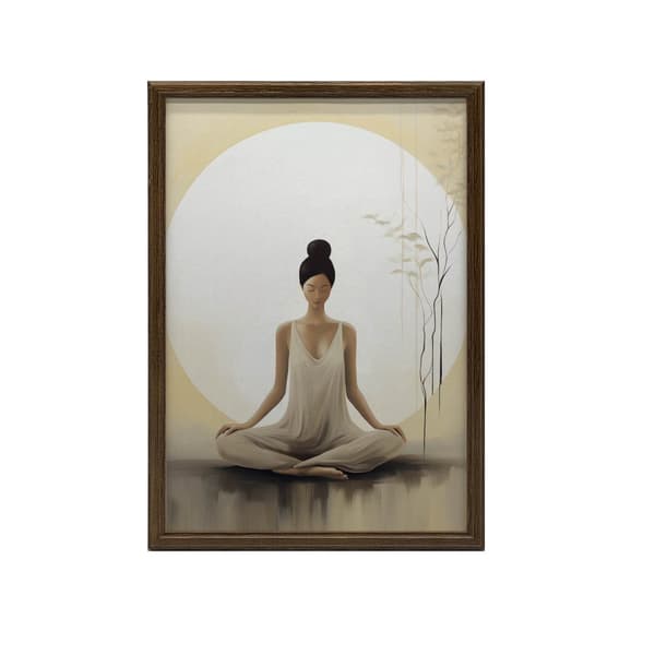 Inner Harmony Inner Harmony, 40x50 cm, guld aluminiumsramme, 230 gsm mat papir