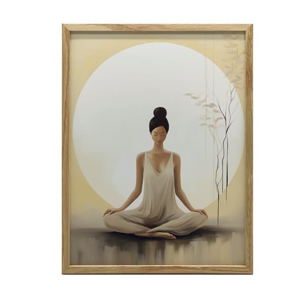 Inner Harmony Inner Harmony, 40x50 cm, guld aluminiumsramme, 230 gsm mat papir