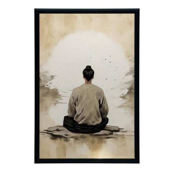 Mediterende mand Mediterende mand, 60x90 cm, uindrammet, 230 gsm mat papir