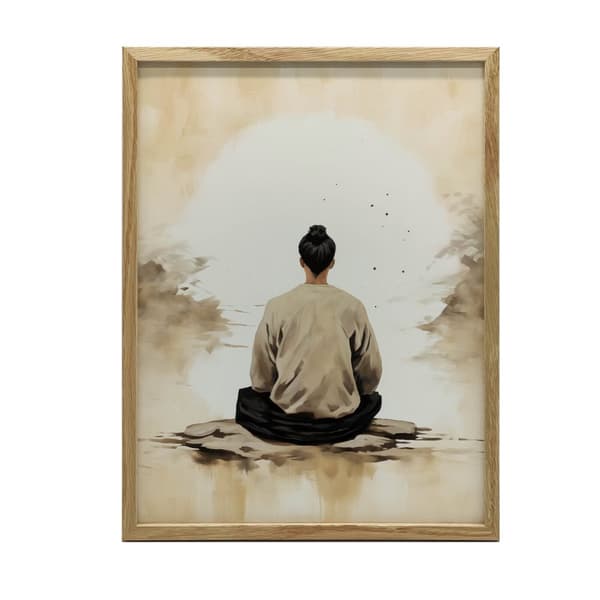 Mediterende mand Mediterende mand, 60x90 cm, uindrammet, 230 gsm mat papir