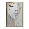 Pikkukuva 9 / 10: Eleganssia siveltimenvedoissa Elegance siveltimen vedoissa, 70x100 cm, tummanruskea puukehys, 230 gsm mattapaperi