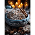 Miniatyrbild 3 av 10: Gingerbread Wonders Gingerbread Wonders, 30x40 cm, svart aluminiumram, 230 gsm matt papper