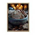 Miniatyrbild 1 av 10: Gingerbread Wonders Gingerbread Wonders, 30x40 cm, svart aluminiumram, 230 gsm matt papper