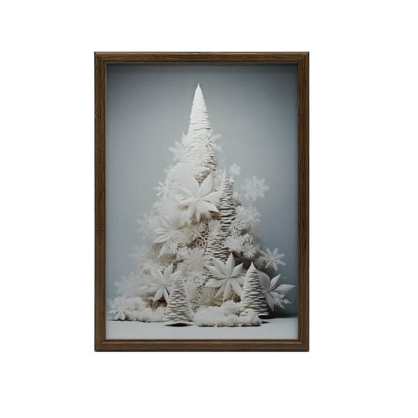 Christmas Elegance Christmas Elegance, 30x40 cm, lys egetræsramme, 230 gsm mat papir