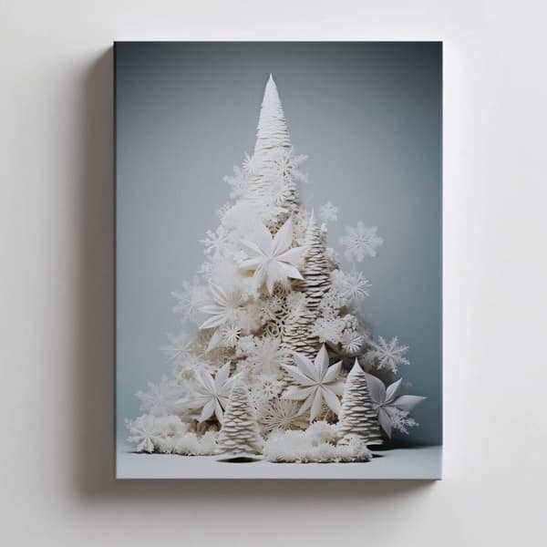 Christmas Elegance Christmas Elegance, 30x40 cm, hvid træramme, 230 gsm mat papir