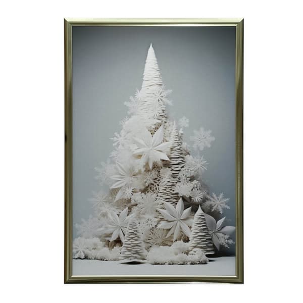 Christmas Elegance Christmas Elegance, 30x40 cm, hvid træramme, 230 gsm mat papir