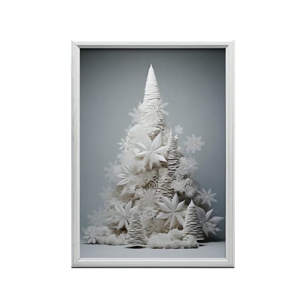 Christmas Elegance Christmas Elegance, 30x40 cm, hvid træramme, 230 gsm mat papir
