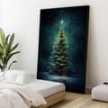 Pikkukuva 5 / 10: Joulukuusi yöhohtossa Joulukuusi yöhohteessa, 70x100 cm, kehystämätön, 230 gsm mattapaperi