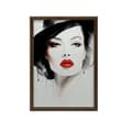 Miniatyrbillede 7 af 10: Portrait of Delicacy Portrait of Delicacy, 60x90 cm, guld aluminiumsramme, 230 gsm mat papir