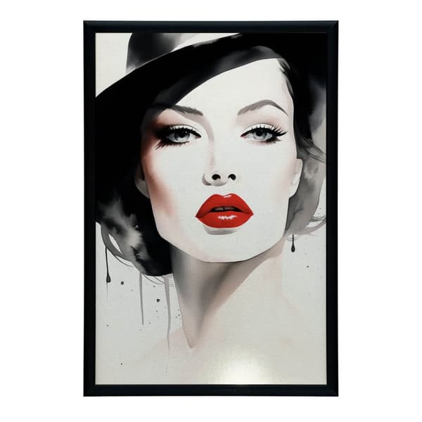 Portrait of Delicacy Portrait of Delicacy, 60x90 cm, guld aluminiumsramme, 230 gsm mat papir