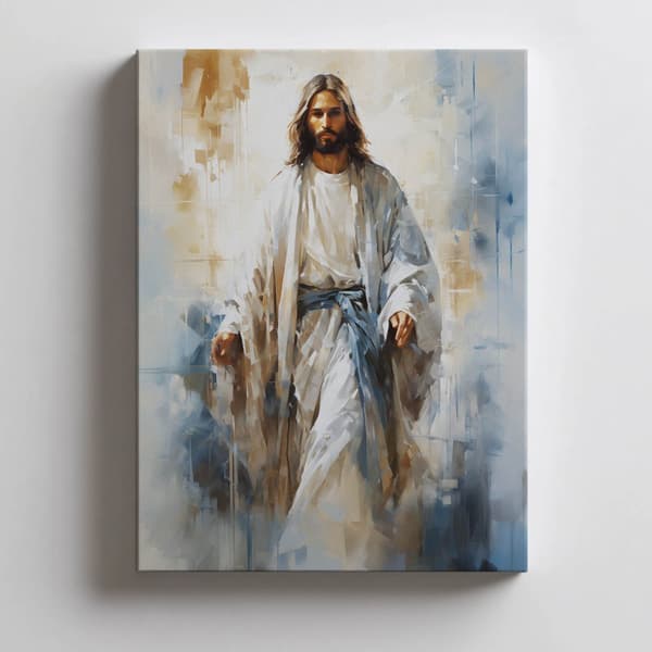 The Way of Jesus The Way of Jesus, 30x40 cm, mörkbrun träram, 230 gsm matt papper