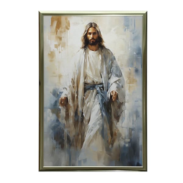 The Way of Jesus The Way of Jesus, 30x40 cm, mörkbrun träram, 230 gsm matt papper