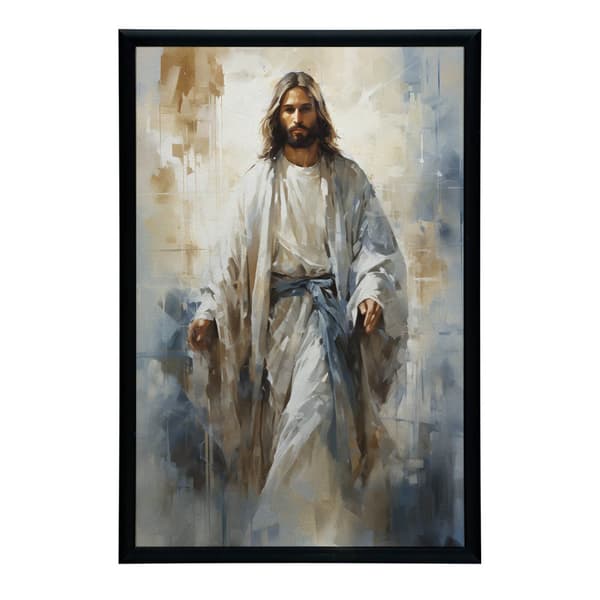 The Way of Jesus The Way of Jesus, 30x40 cm, mörkbrun träram, 230 gsm matt papper