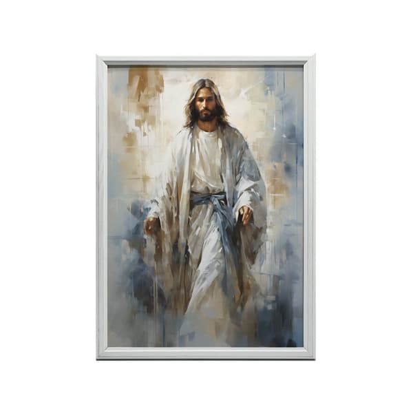 The Way of Jesus The Way of Jesus, 30x40 cm, mörkbrun träram, 230 gsm matt papper