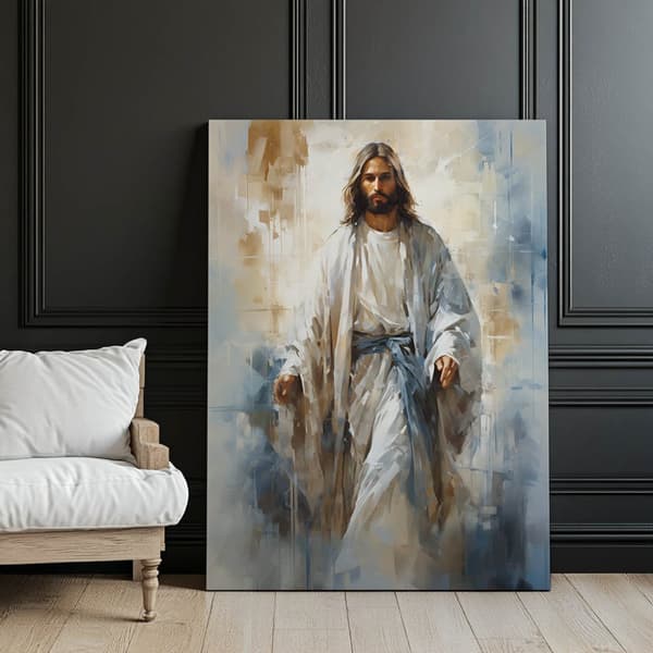 The Way of Jesus The Way of Jesus, 30x40 cm, mörkbrun träram, 230 gsm matt papper