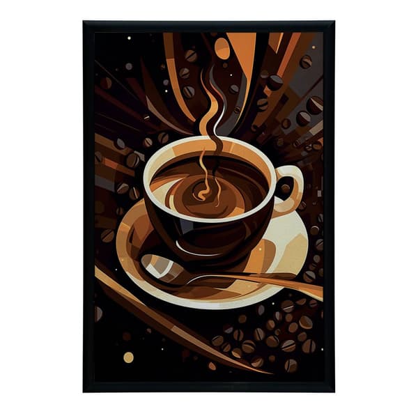 Retro Aroma Retro Aroma, 50x70 cm, oinramad, premium canvas på bår