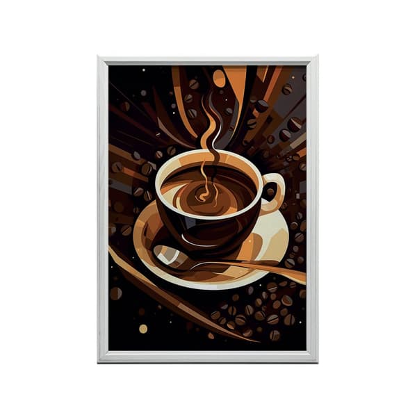 Retro Aroma Retro Aroma, 50x70 cm, oinramad, premium canvas på bår