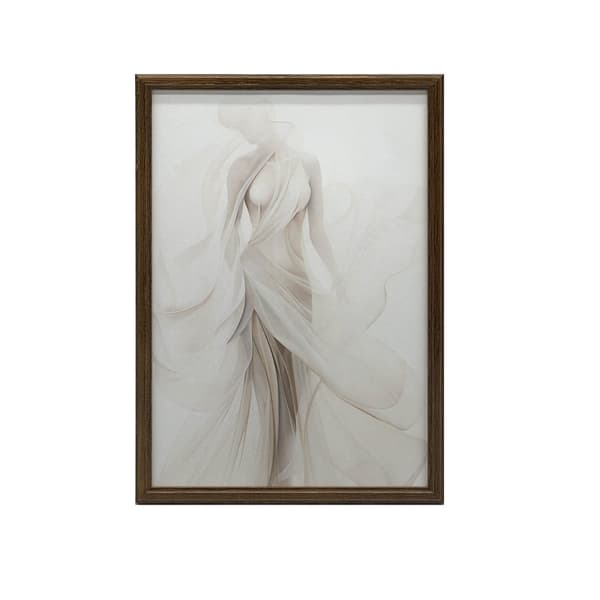Kvindeformens delikatesse Den kvindelige forms delikatesse, 50x70 cm, uindrammet, 230 gsm mat papir