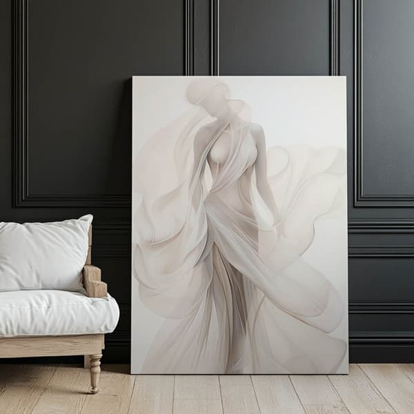 Kvindeformens delikatesse Den kvindelige forms delikatesse, 50x70 cm, uindrammet, 230 gsm mat papir