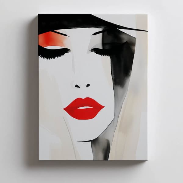 Art of Red Art of Red, 40x50 cm, kultainen alumiinikehys, 230 gsm mattapaperi