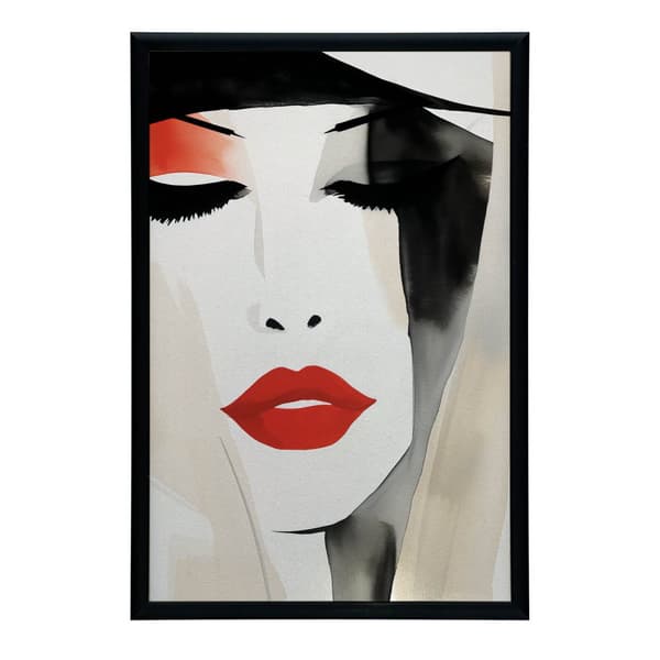 Art of Red Art of Red, 40x50 cm, kultainen alumiinikehys, 230 gsm mattapaperi