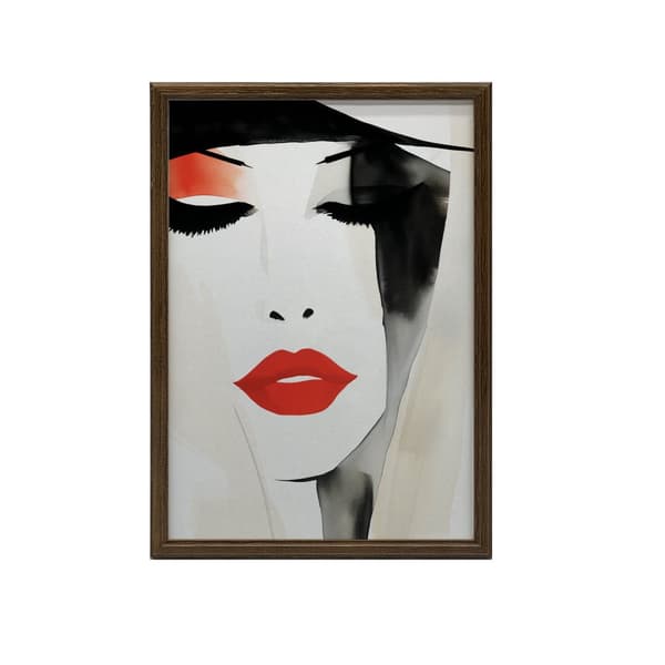 Art of Red Art of Red, 40x50 cm, kultainen alumiinikehys, 230 gsm mattapaperi